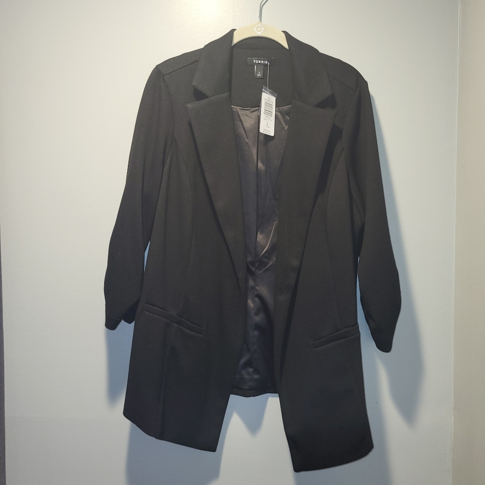 Torrid Black Blazer